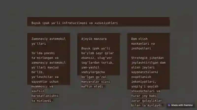 Buyuk ipak yo'li 4