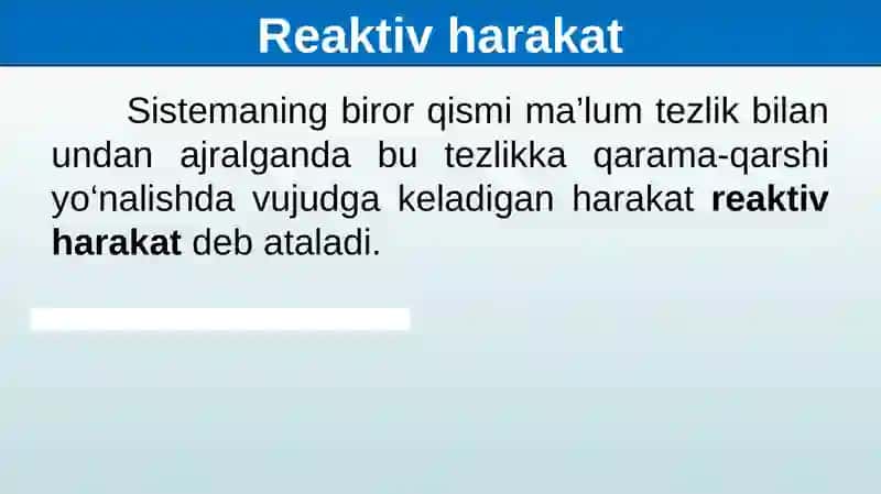 REAKTIV HARAKAT 4