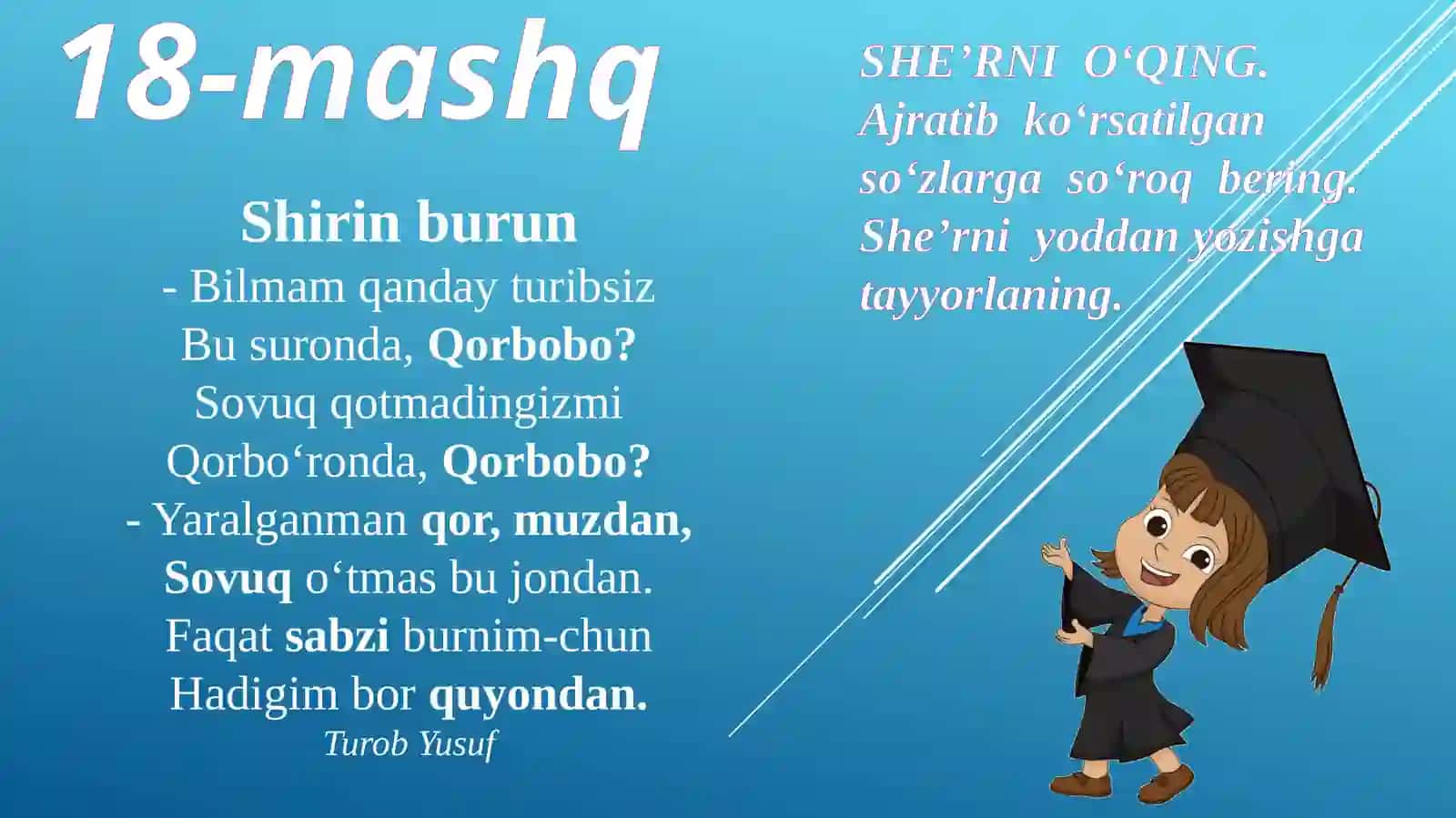 3-sinf ona tili Otlarning ma’no turlari 4