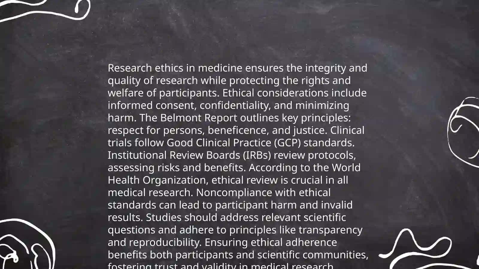 Conducting research in medicine 4