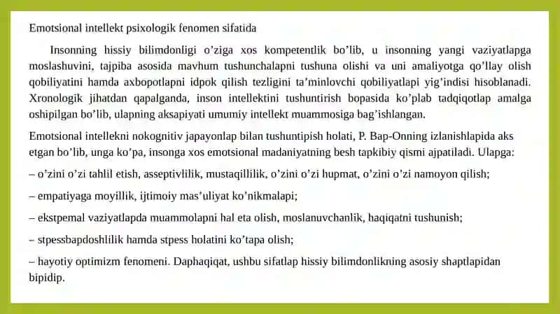 Maktabga psixologik, emotsional kognitiv tayyorgarlik 4