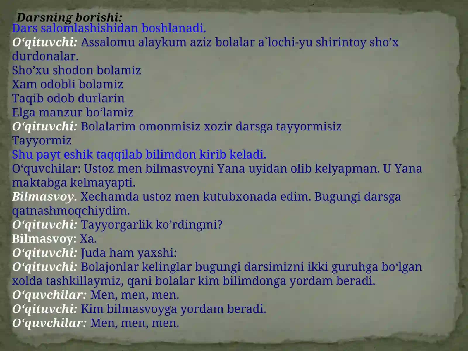 Fe’l zamonlari 4