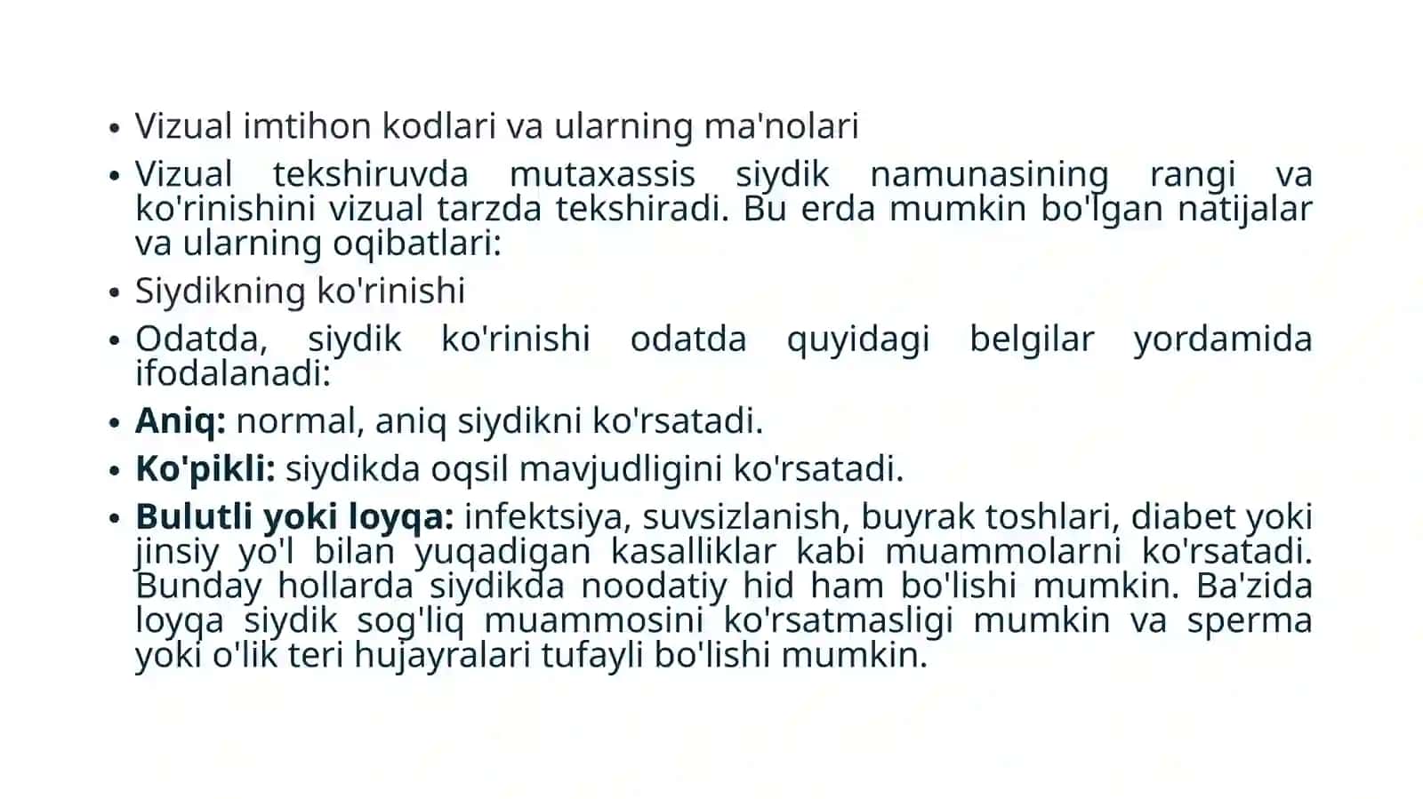 Siydik tahlili 4