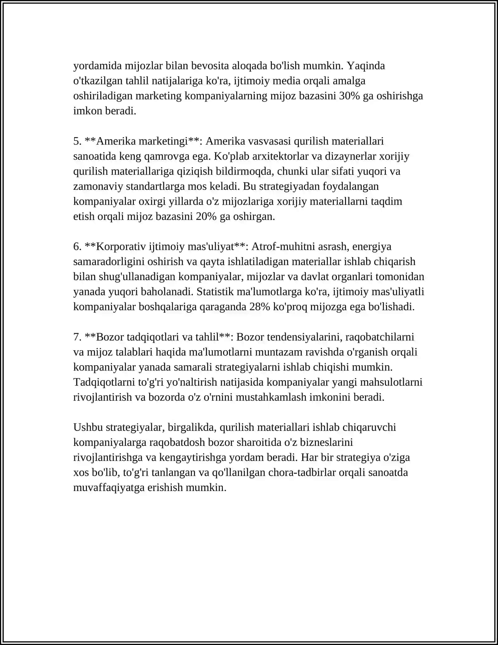 QURILISH MATERILLARI KORXONALARNI BOSHQARISH 4