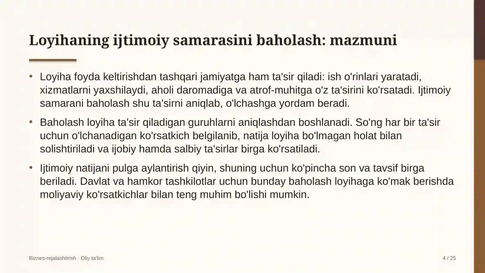 oshxonalarda loyihaning ijtimoiy samarasini baholash 5309 4