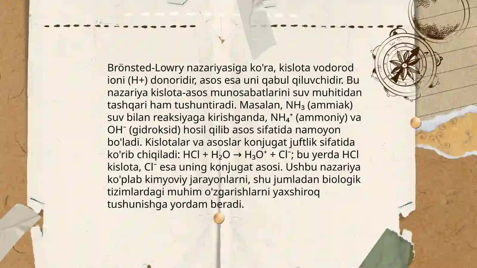 Arrenius kislota va asoslar nazariyasi 4