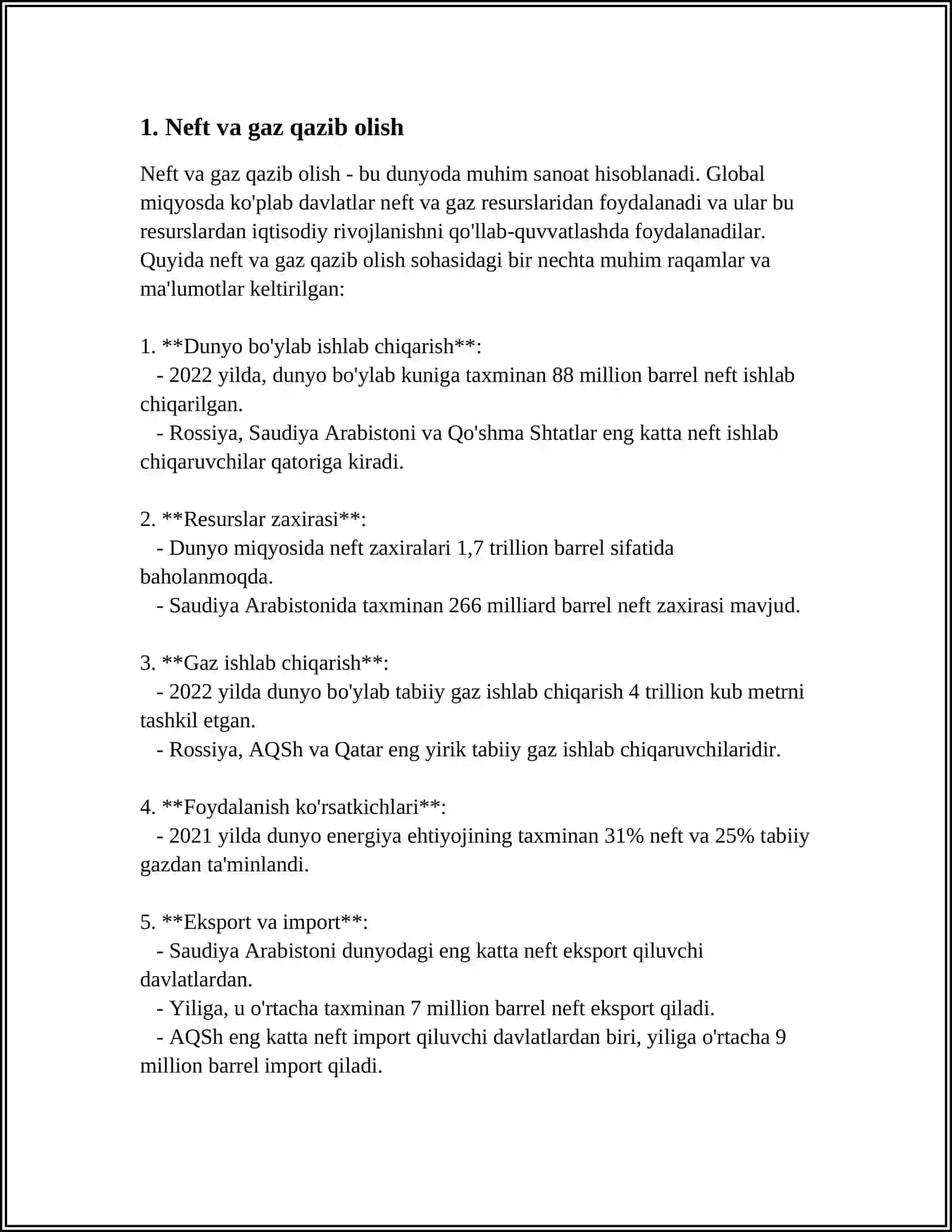 Neft va gaz qazib olish 4