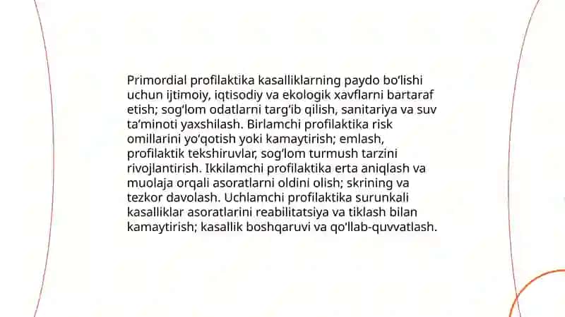 Profilaktika va uning turlari 4