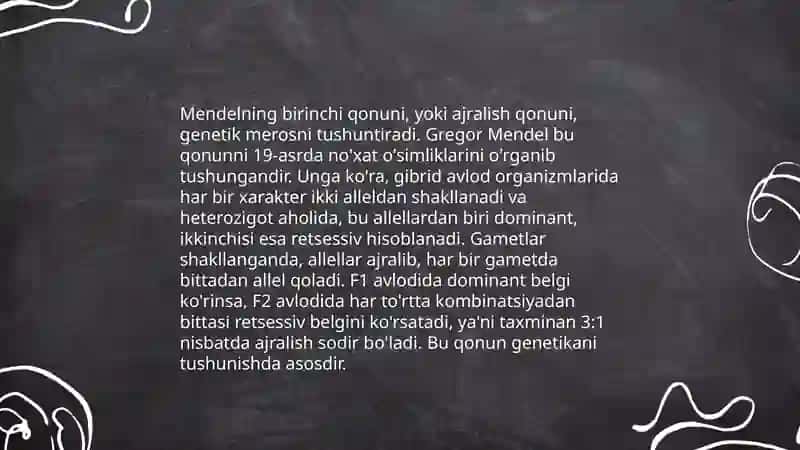 Genetik kod va irsiy axborot 4