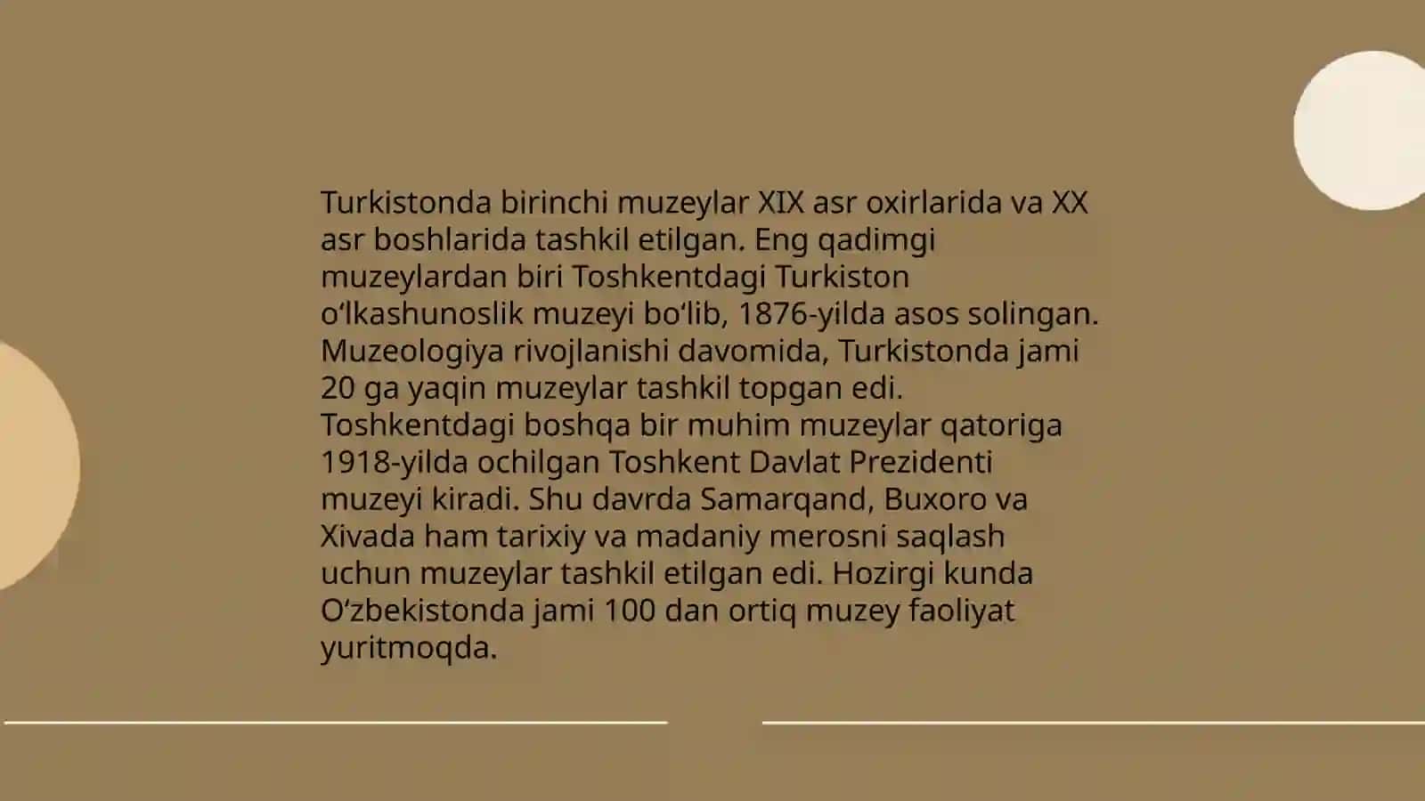 Turkistonda muzey ishining shakllanish bosqichlari 4