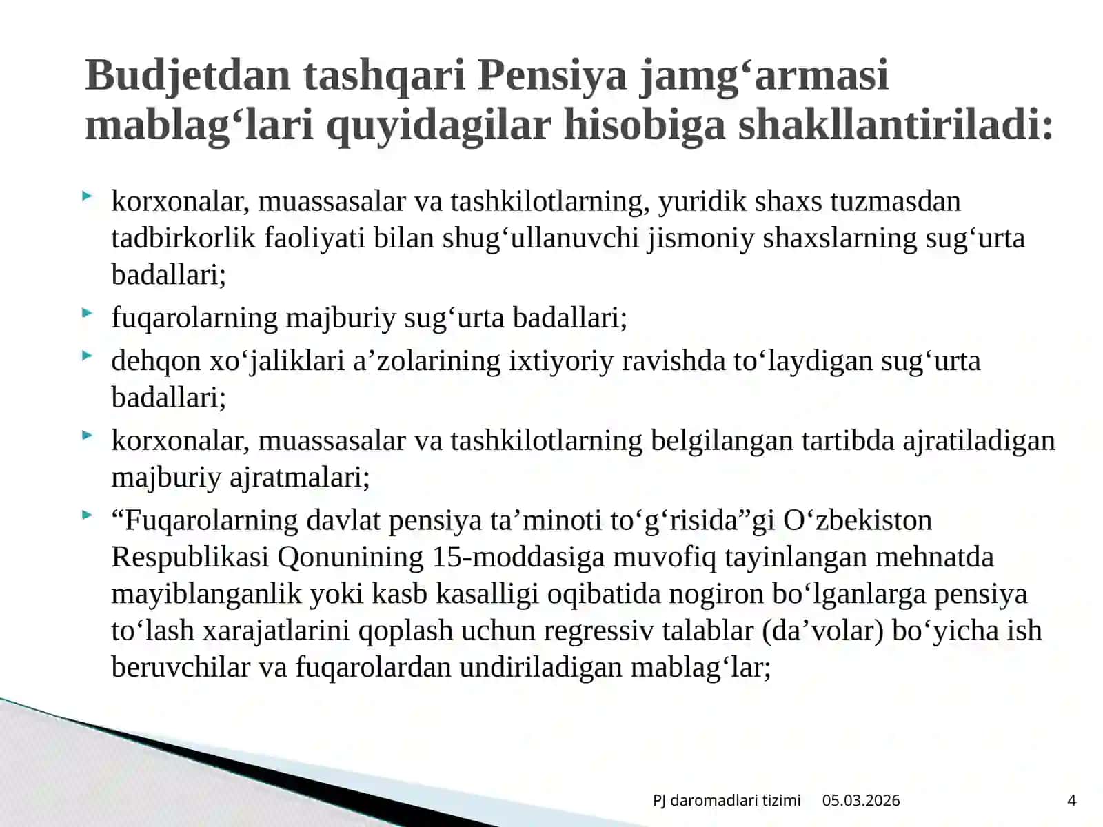 PENSIYA JAMG'ARMASI DAROMADLARI 4