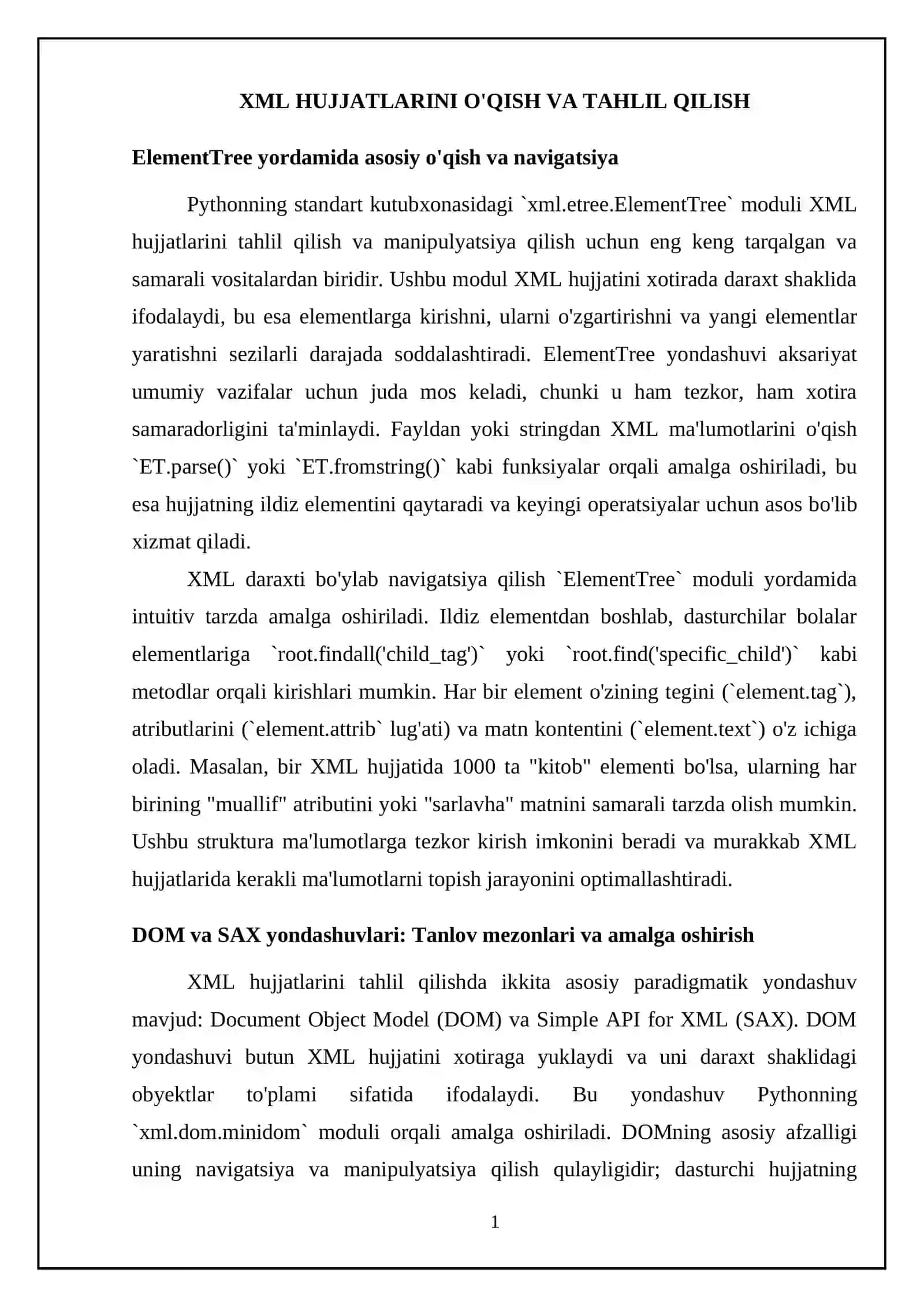 Pythonda xml bilan ishlash 4
