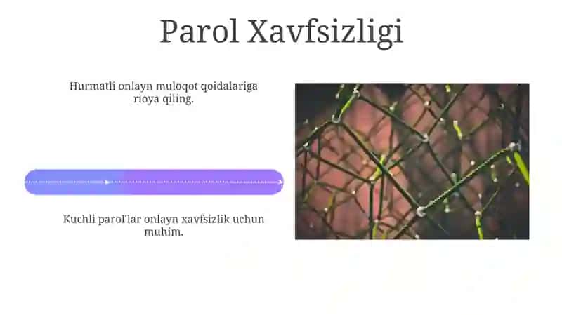 Tarmoq odob axloq qoidalari 4