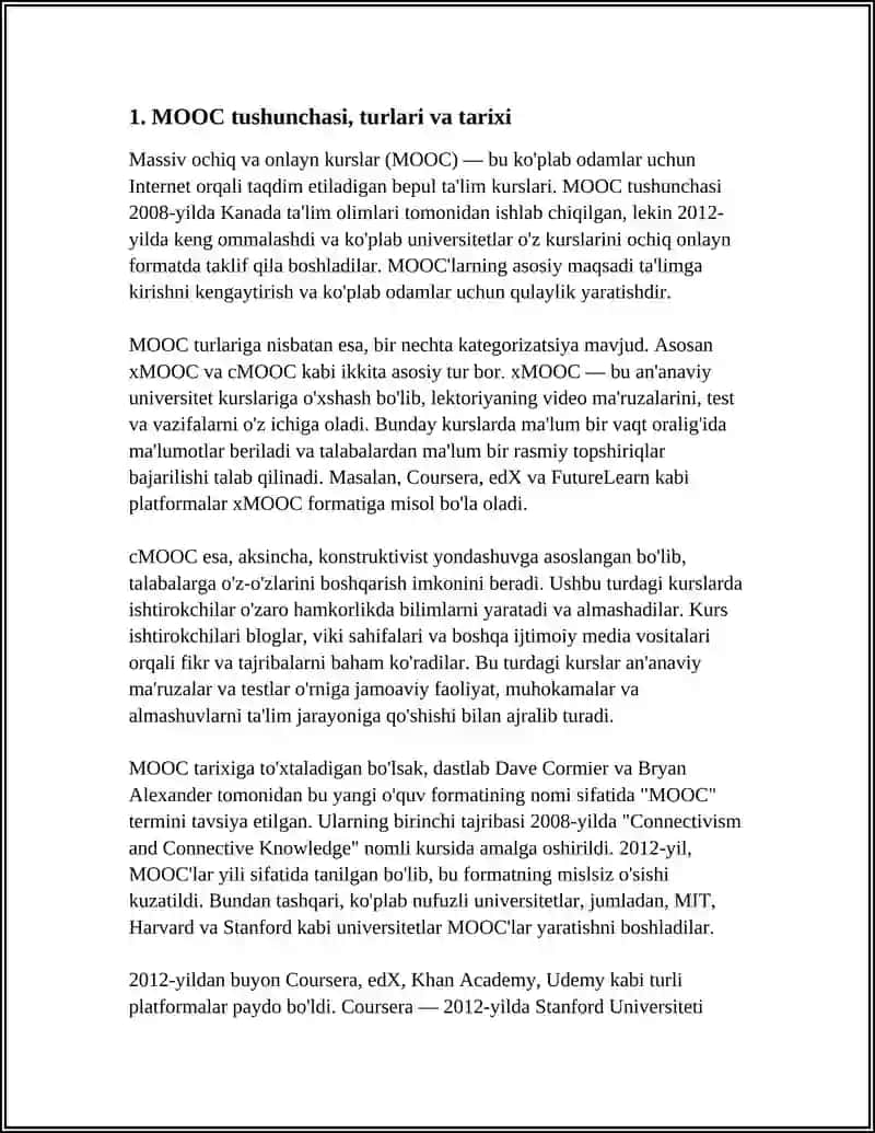 OMMAVIY ONLAYN OCHIQ KURSLAR 4