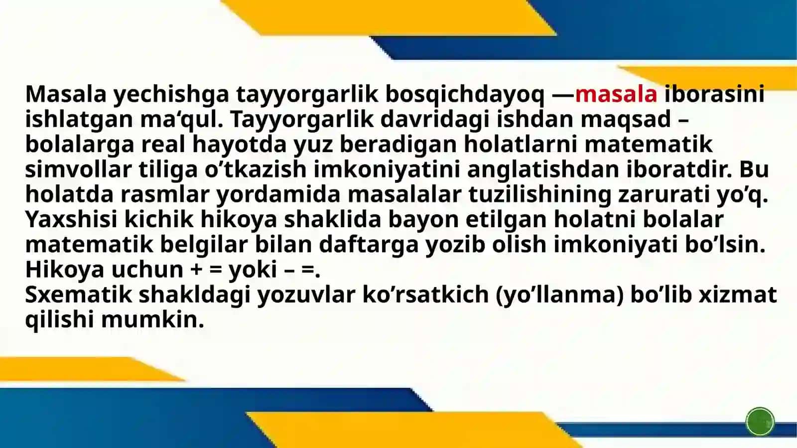 Nostandart va mantiqiy masalalar 4