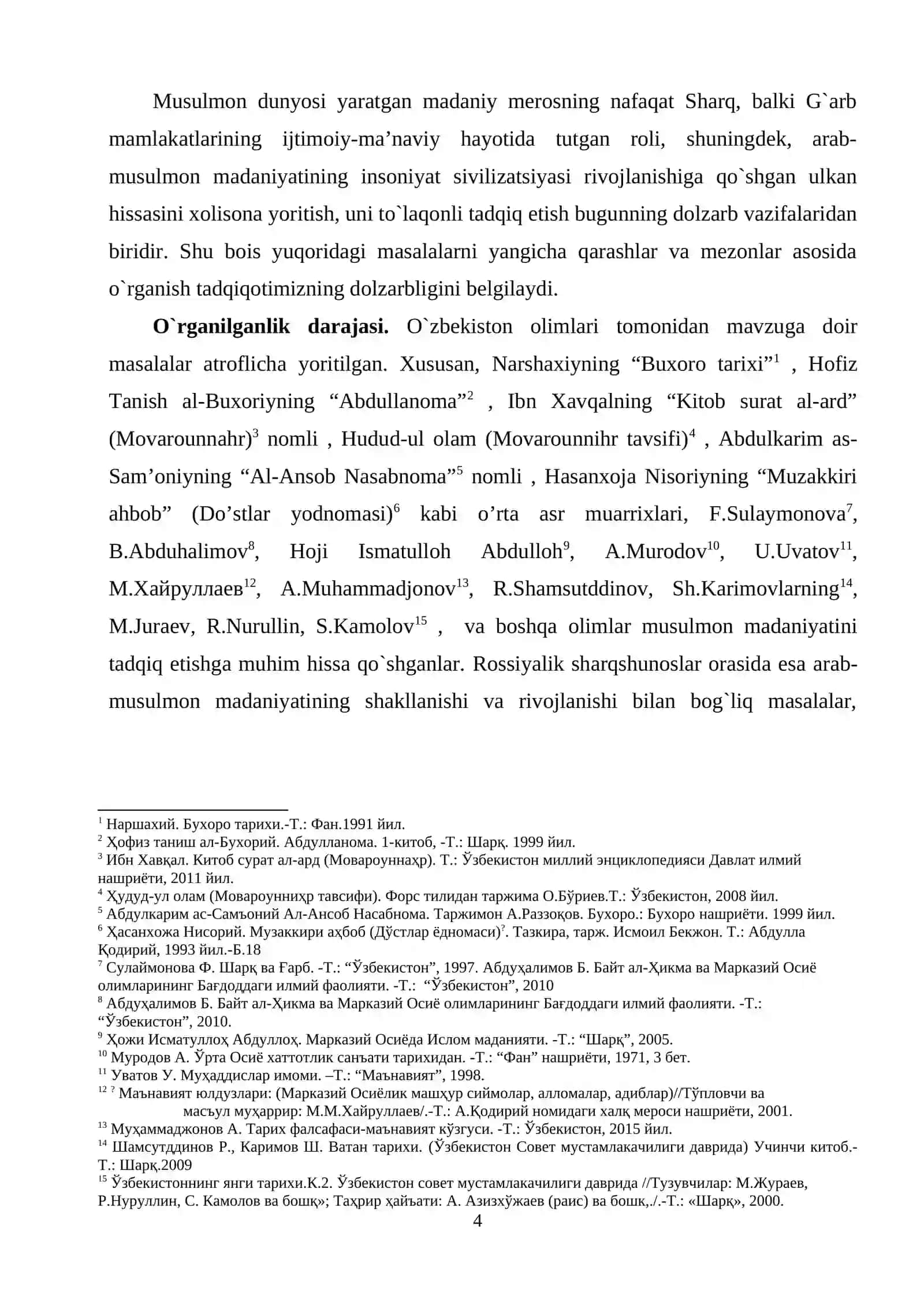 Arab xalifaligi Abbosiylar xukumronligi davrida madanyati 4