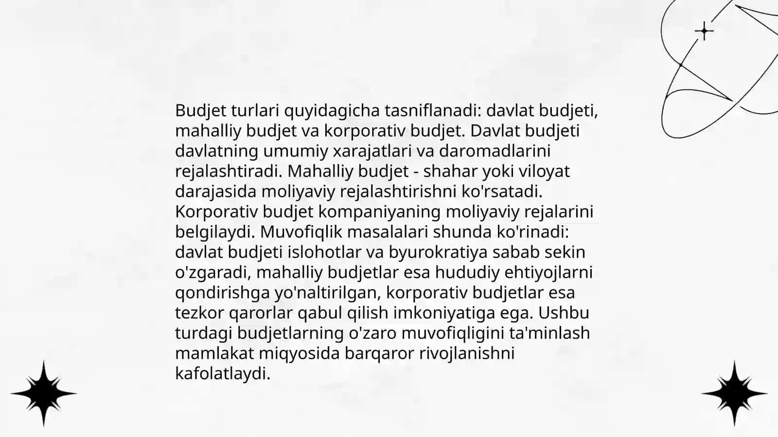 Budjet tizimi va tuzilmasi 4