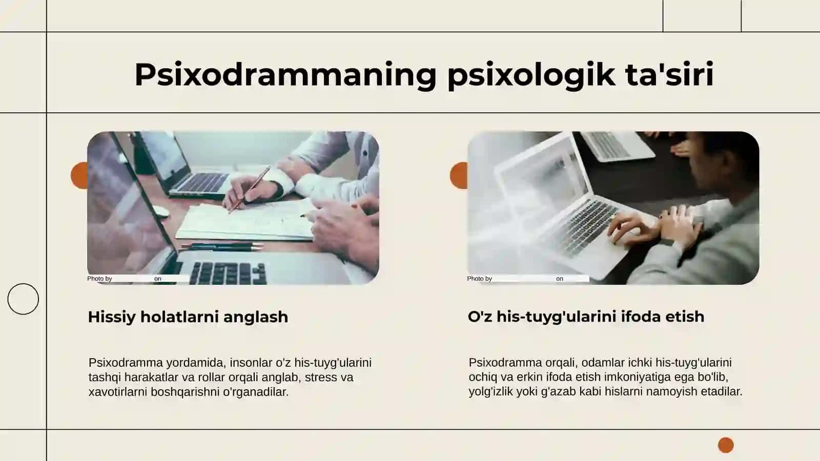 Psixodrammaning maqsadi 4