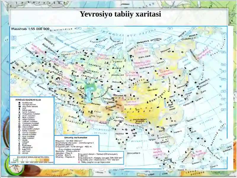 Yevrosiyoning tabiiy geografik o’rni 4