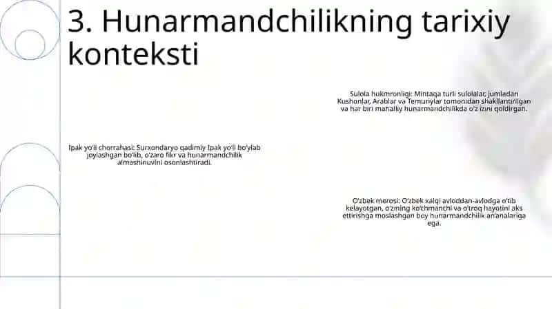 Surxondaryo Hunarmandchilik Tarixi 4