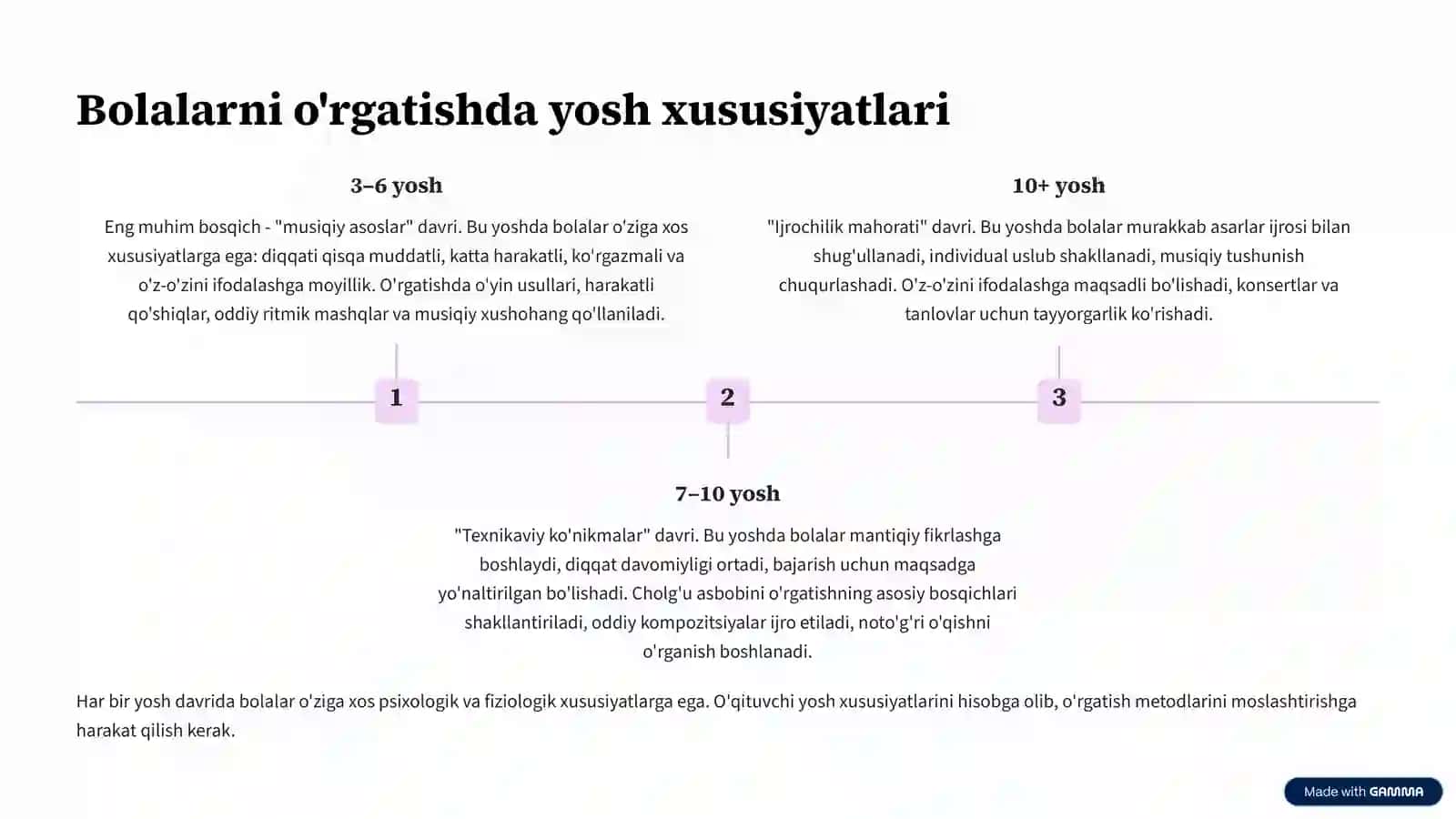 Bolalarni musiqiy cholg'ularda ijroga o'rgatish 4
