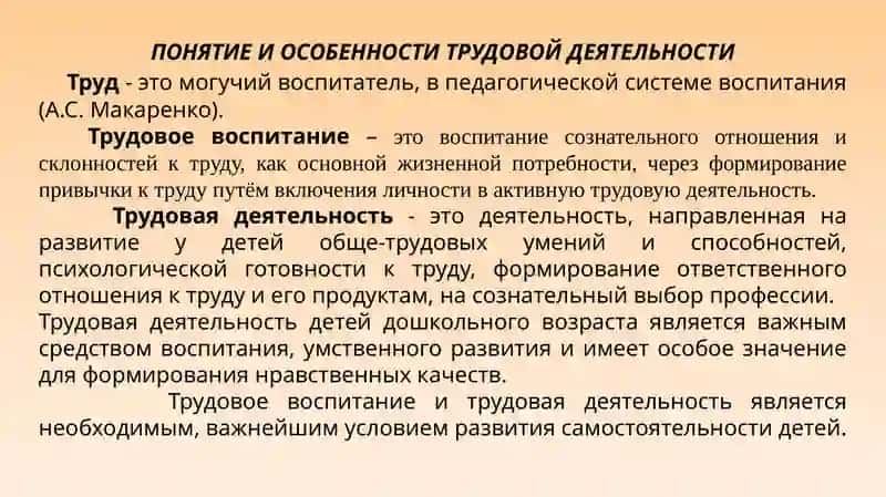 Трудовое воспитание в ДОУ 4