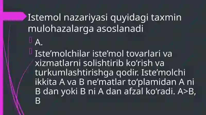 Iste`molchilarning xatti-harakati 4