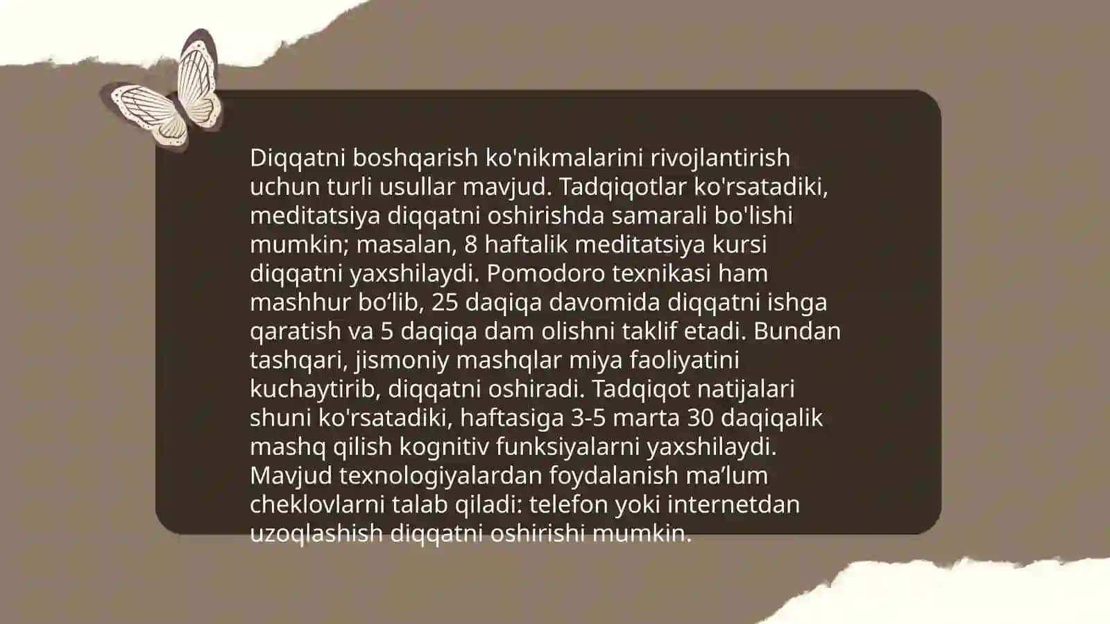 Diqqat va xotira psixik jarayon sifatida 4