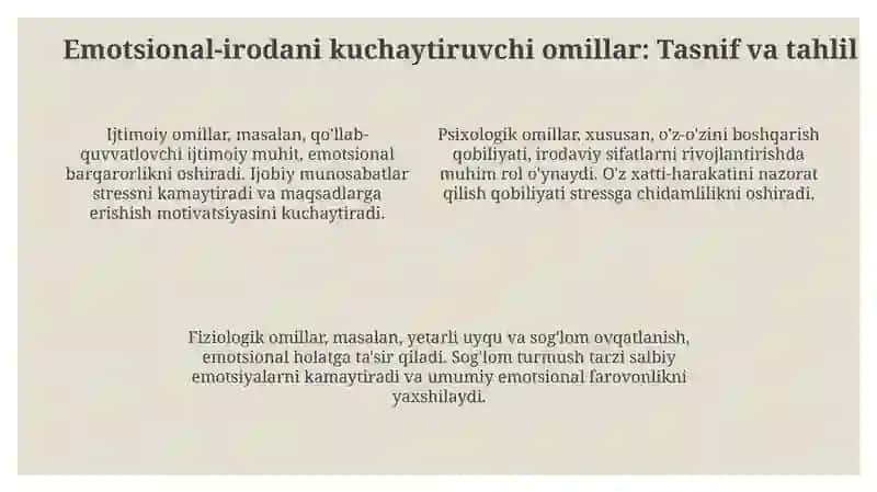 Emotsional-irodaviy xususiyatlar 4
