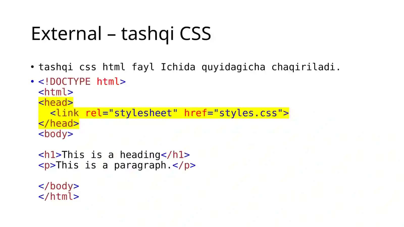 CSS dan foydalanish 4