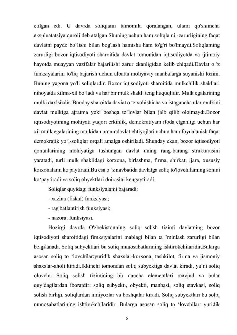 YURIDIK SHAXSLARNING MOL-MULKIGA SOLINADIGAN SOLIQLAR 4