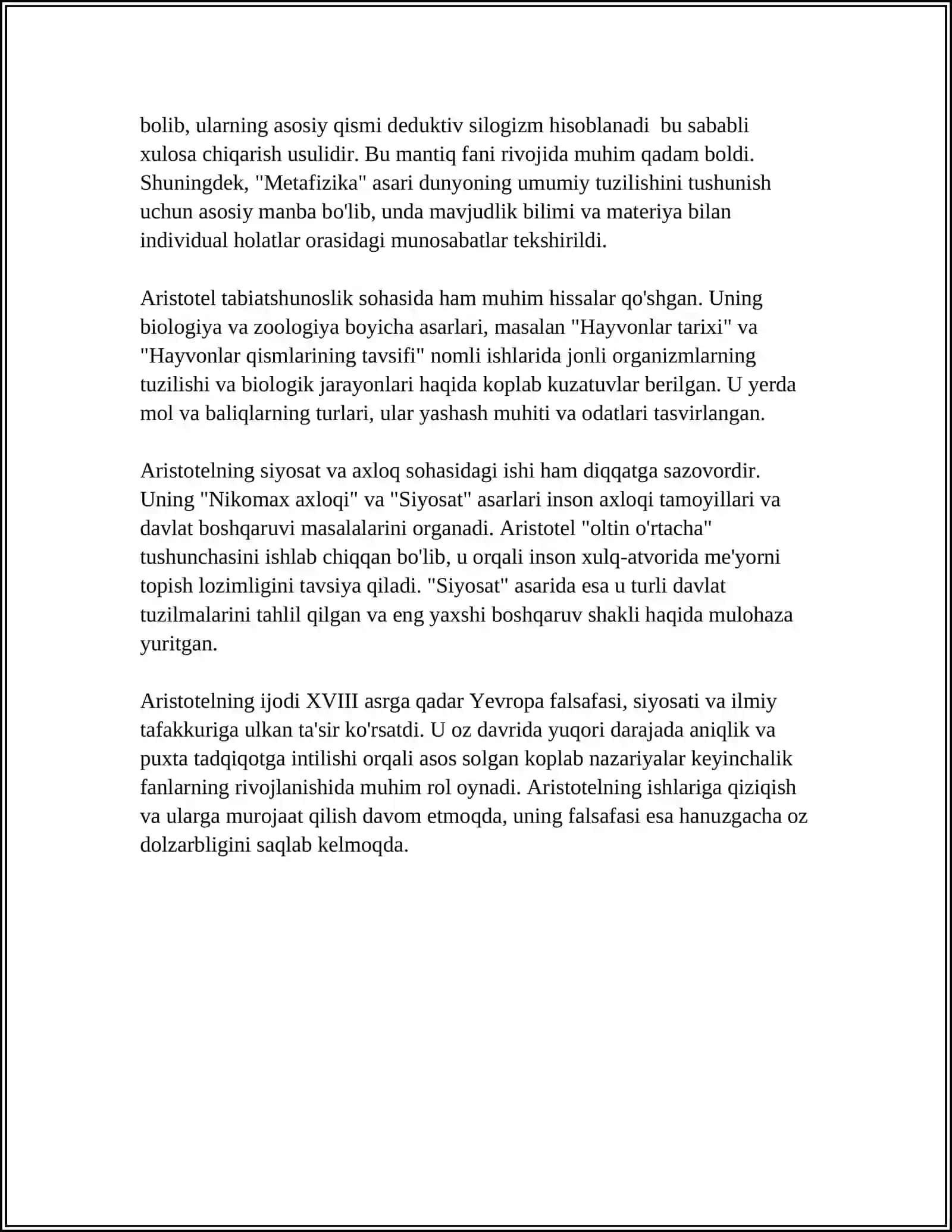 ARISTOTELNING "POETIKAS"ASARI 4