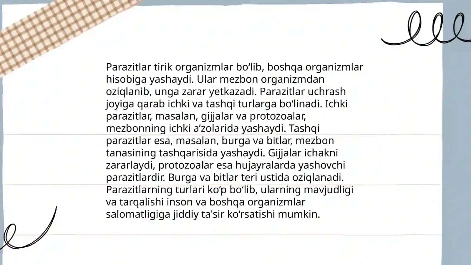 Parazit kanlar turkumi 4