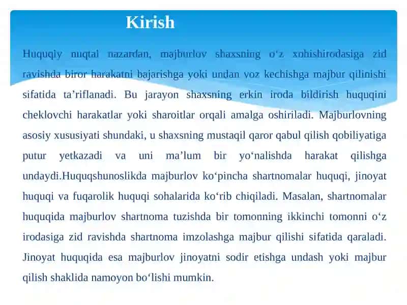 MAJBURLOV TUSHUNCHASI 4
