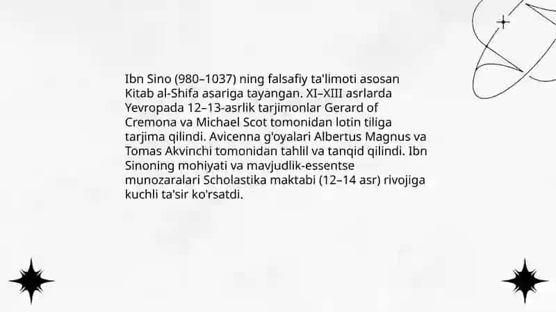 Ibn Sino Yevropa olimlari talqinida 4