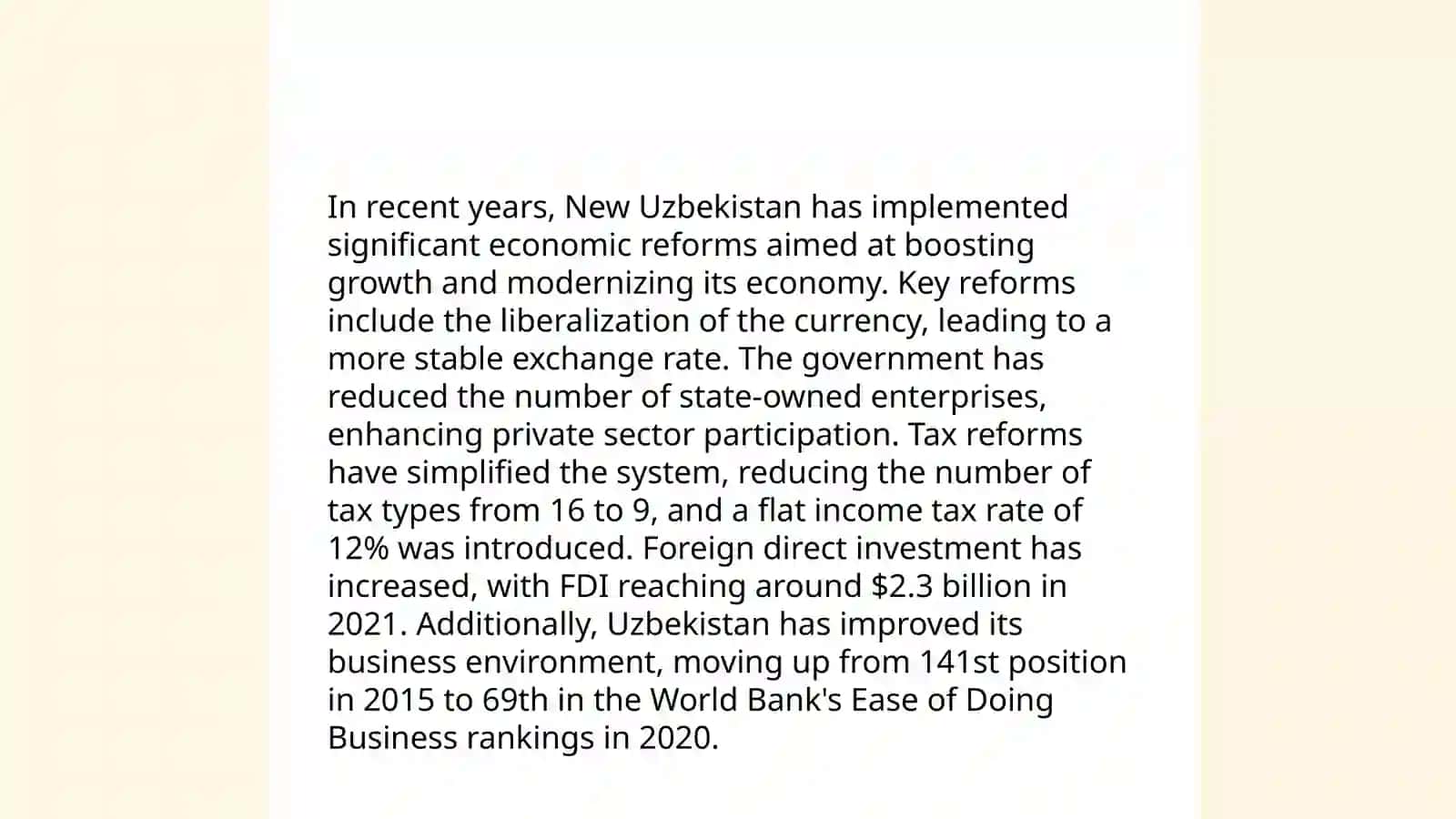 Yangi O'zbekiston: ijtimoiy-iqtisodiy siyosati va strategiya 4