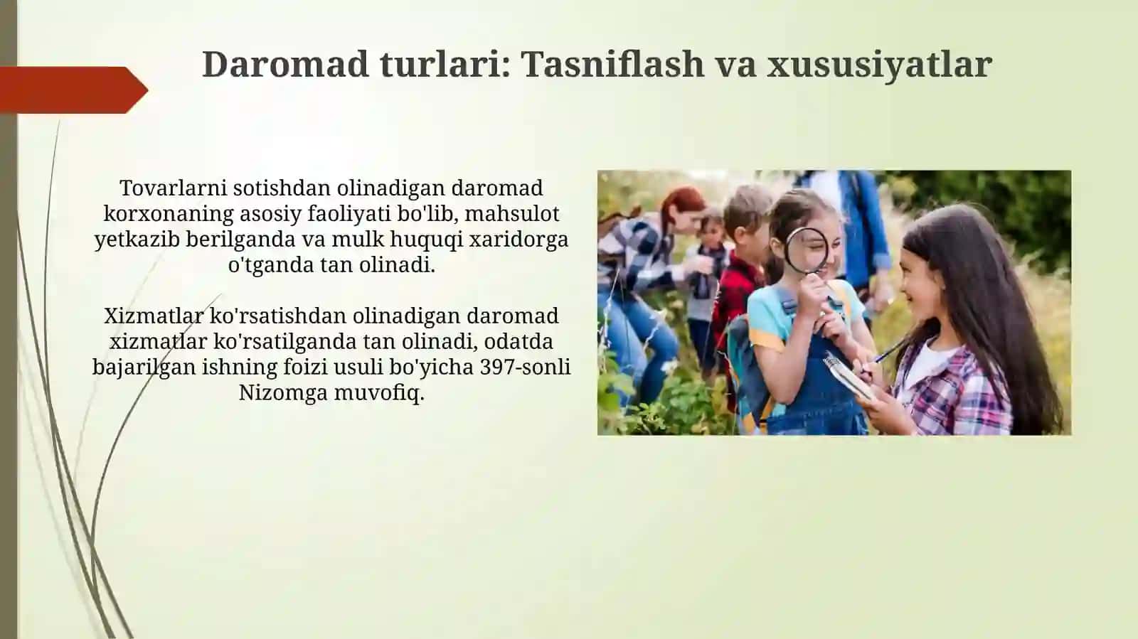 Oddiy faoliyatdan olinadigan daromad 4