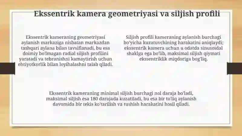 Ekssentrik tishli mexanizmlarning kinematikasi 4
