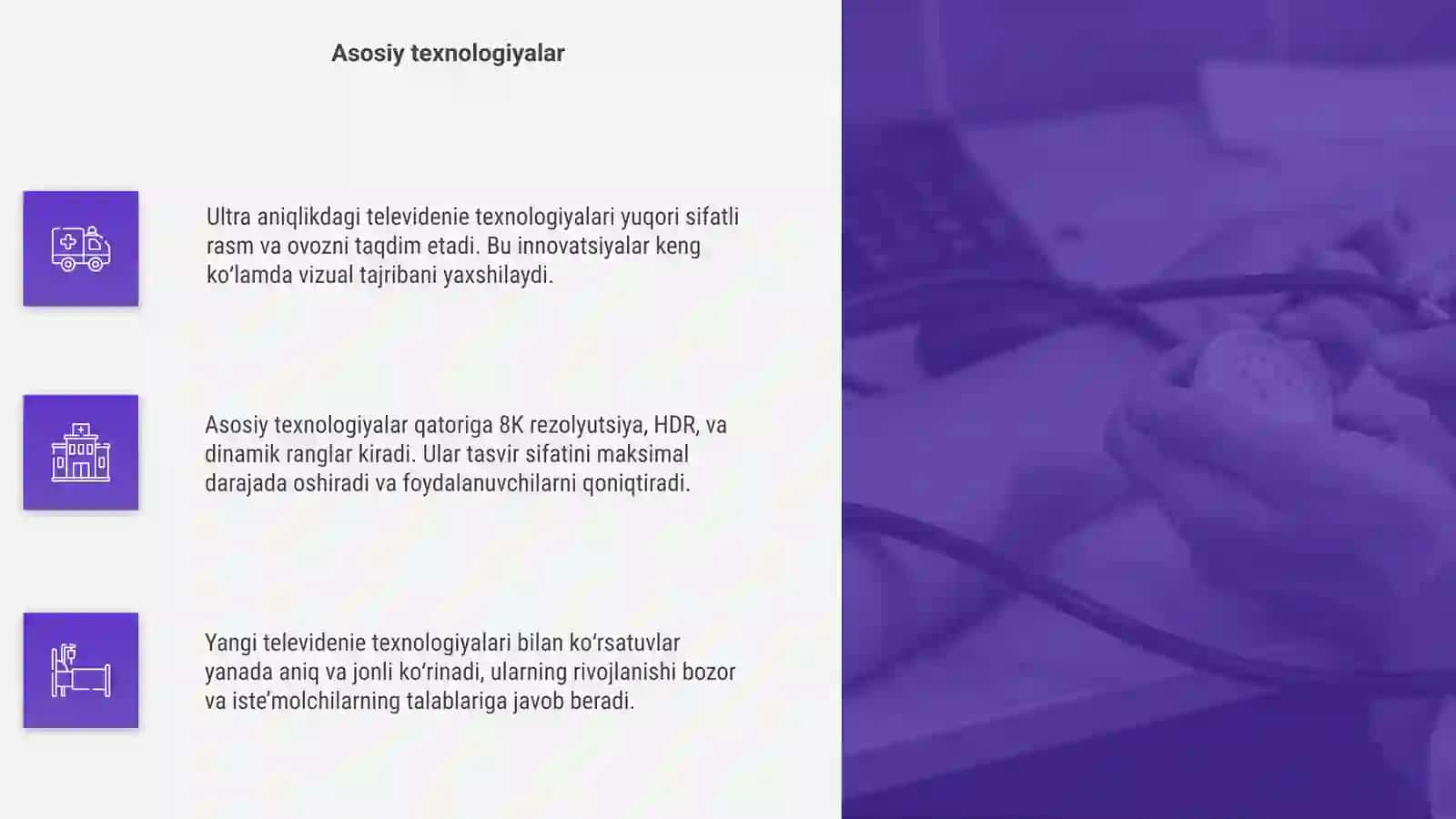 Ultra aniqlikdagi televedinya 4