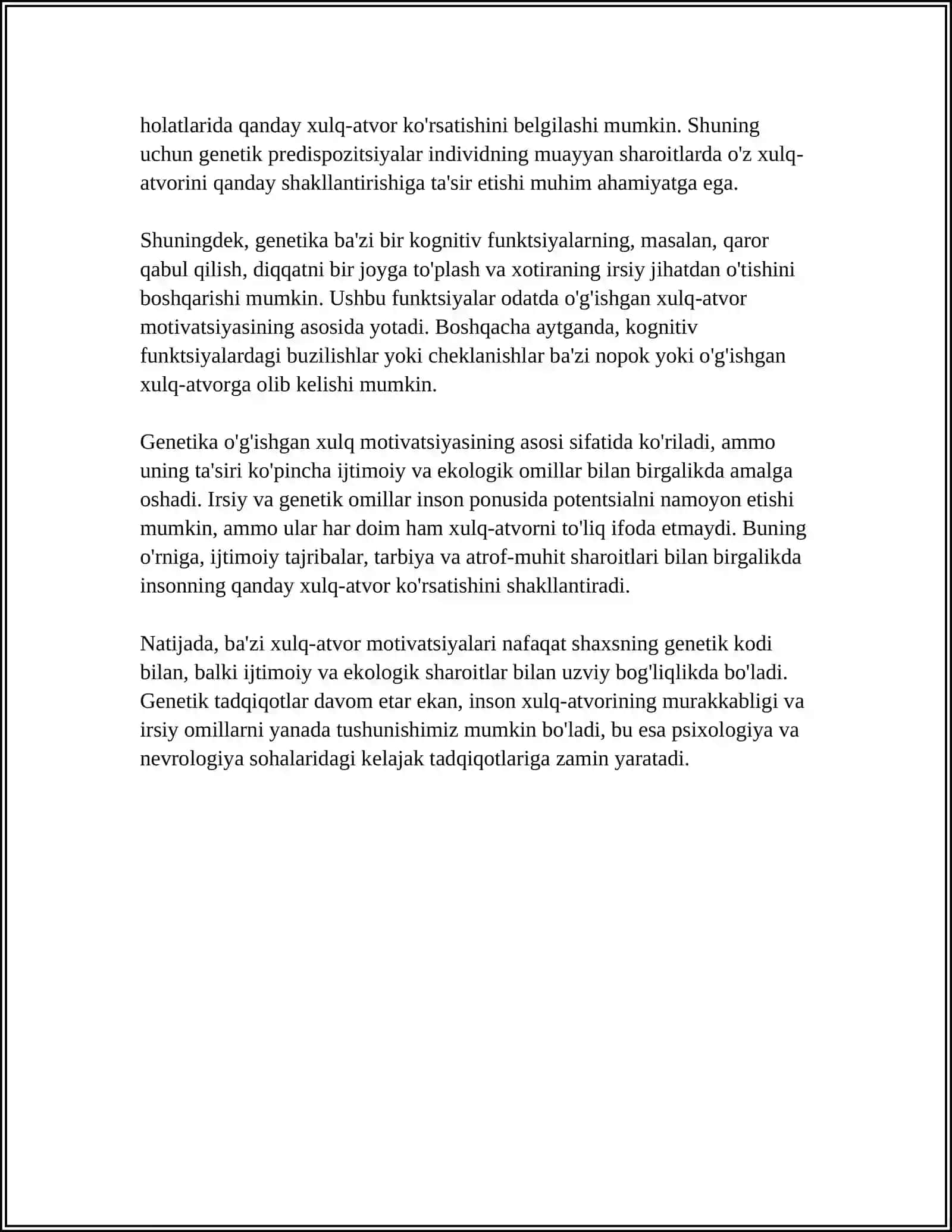 Genetik va irsiy omillar 4