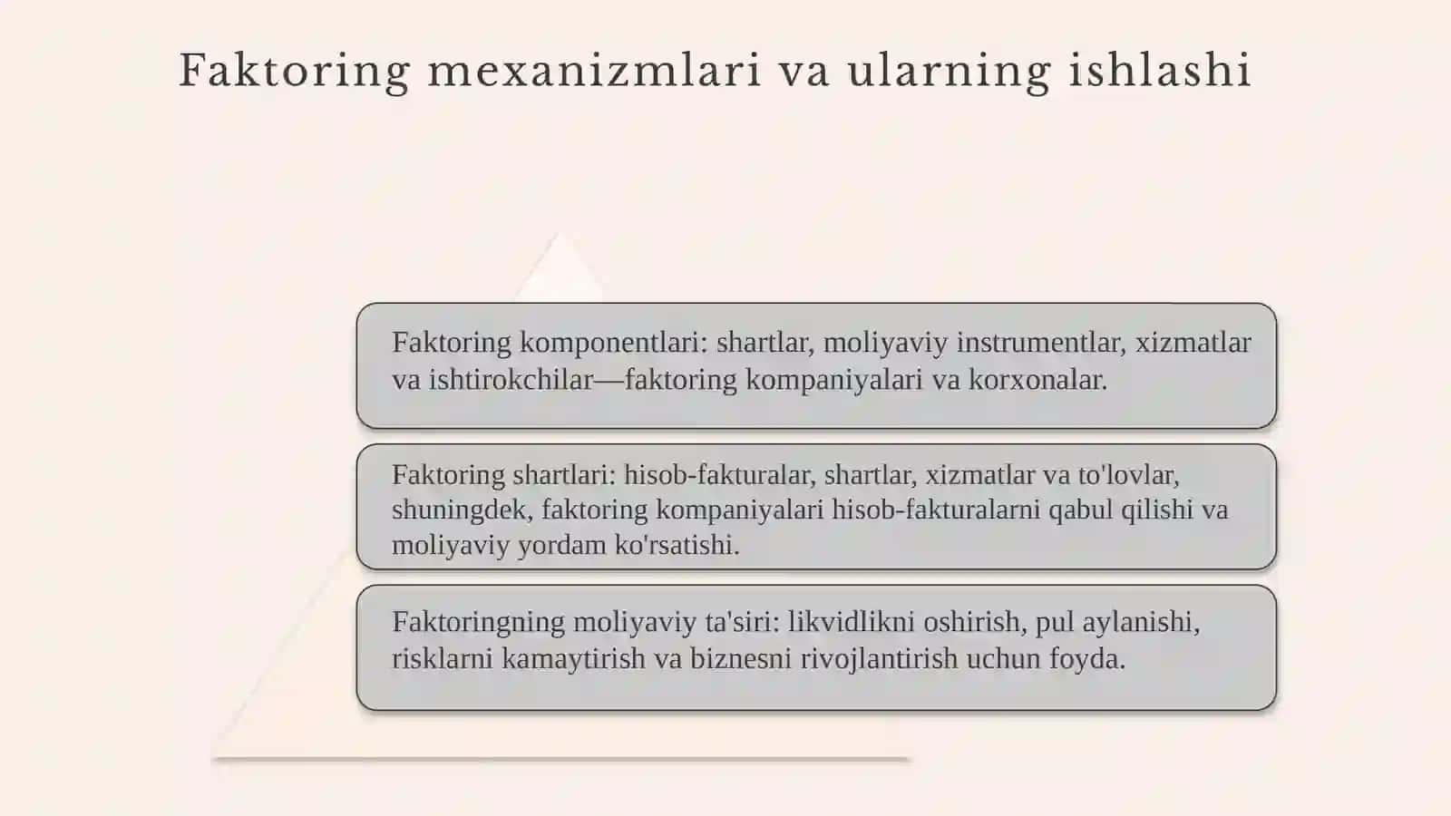 Faktoring operatsiyalari 4