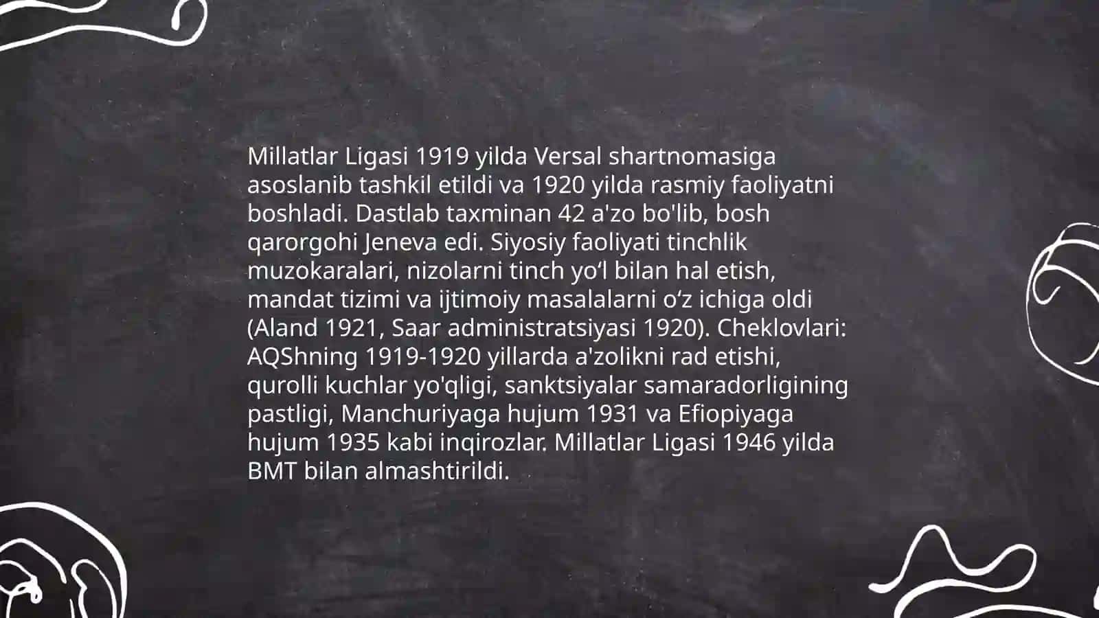 Jahon urishlari oralig'idagi siyosiy hayot 4