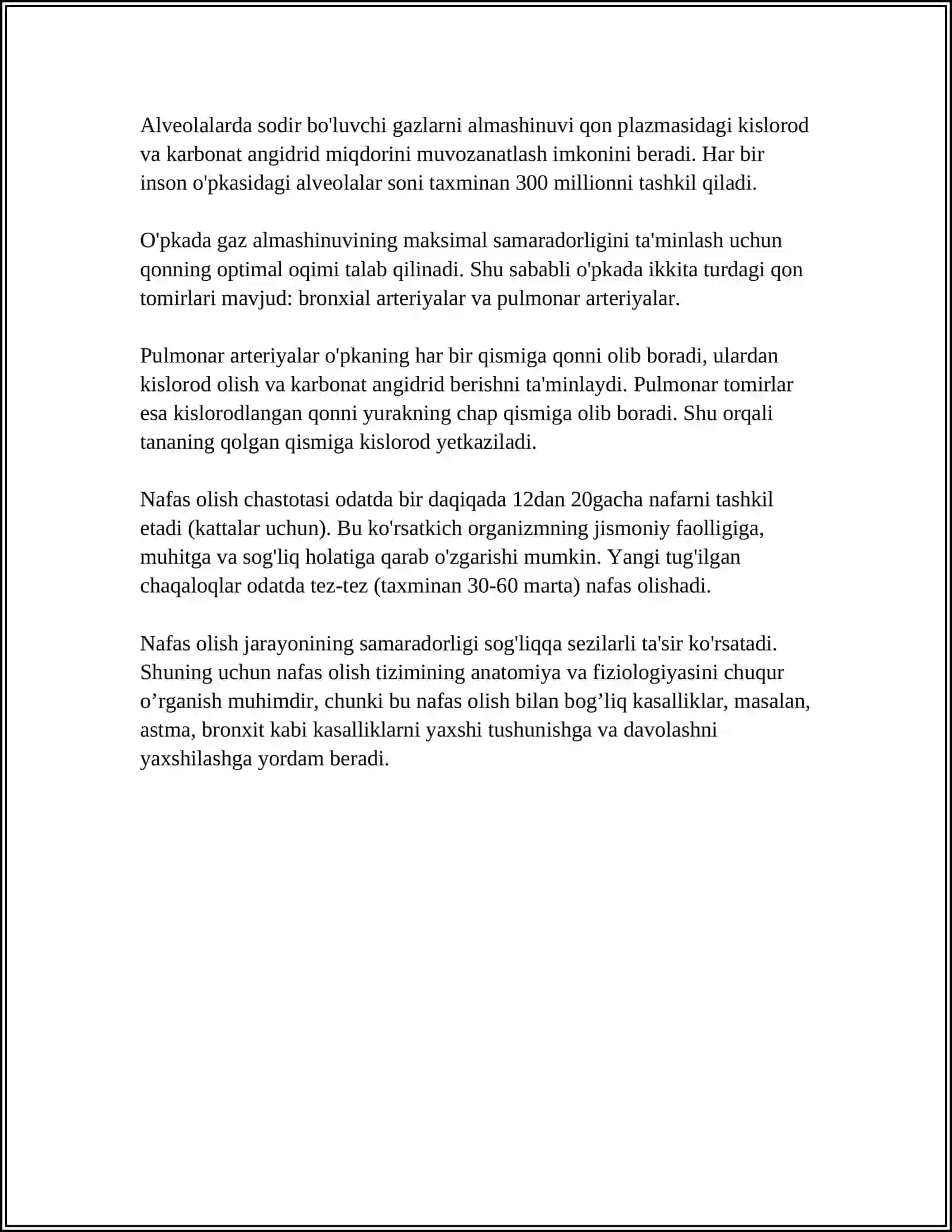 BOLALARNING NAFAS OLISH AʼZOLARI 4