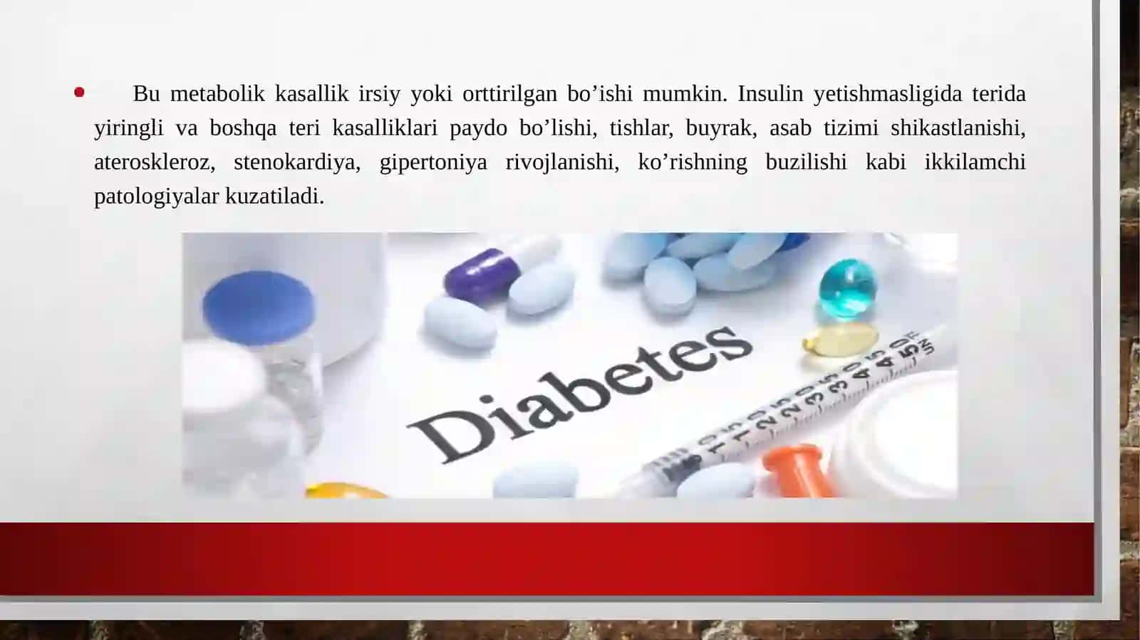 Qandli diabet va buqoq kasalliklari 4