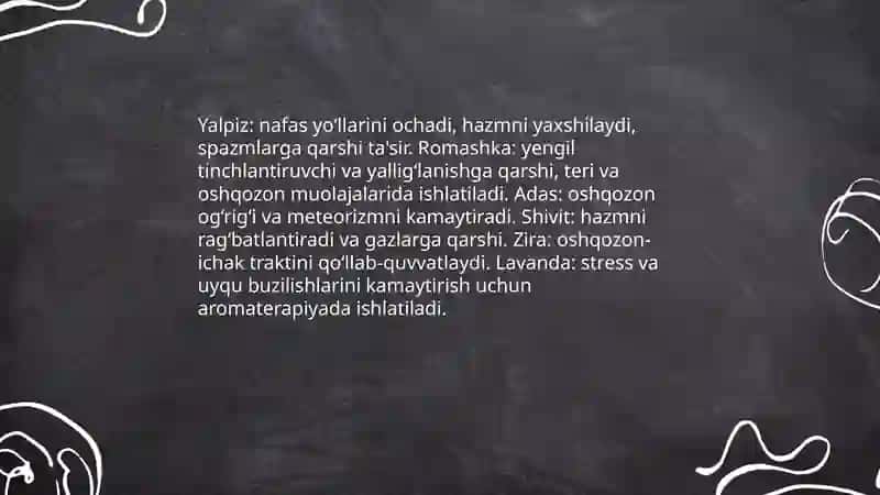 O'zbekistonning dorivor o‘simliklari 4