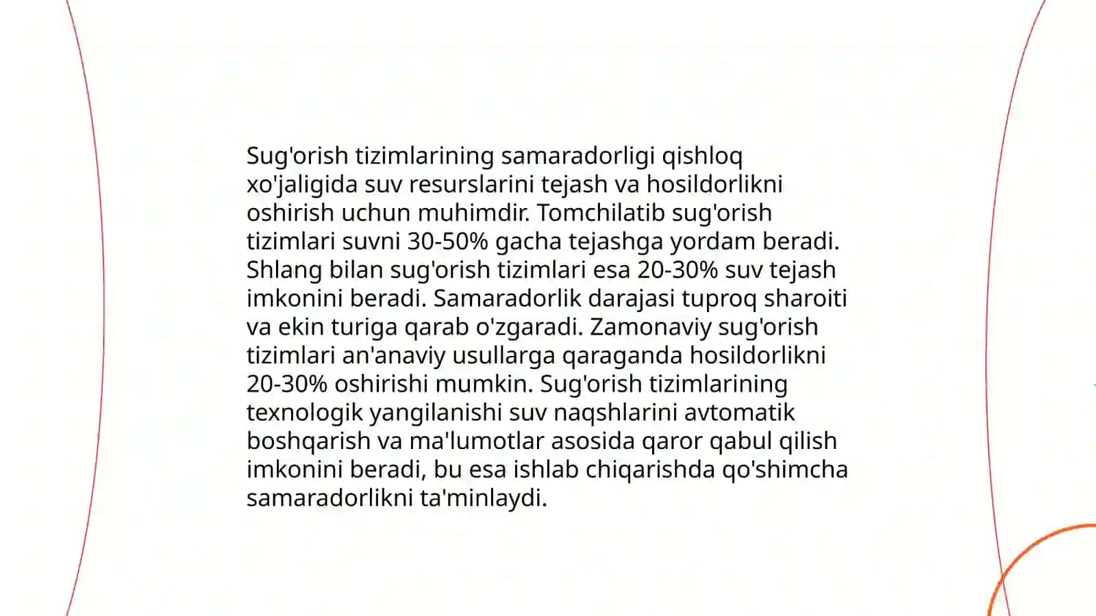 Suv resurslaridan foydalanish 4
