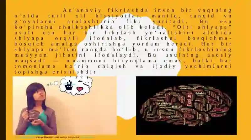 Oltishlyapa fikrlash usuli 4