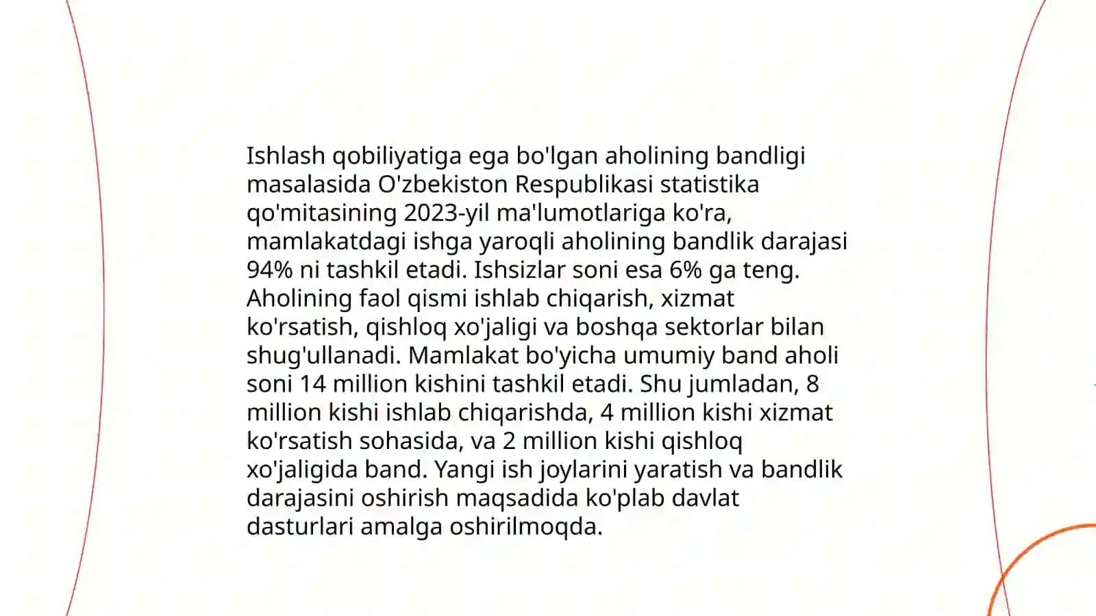 Yalpi ichki mahsulot (YaIM) o'sish sur'atlari 4