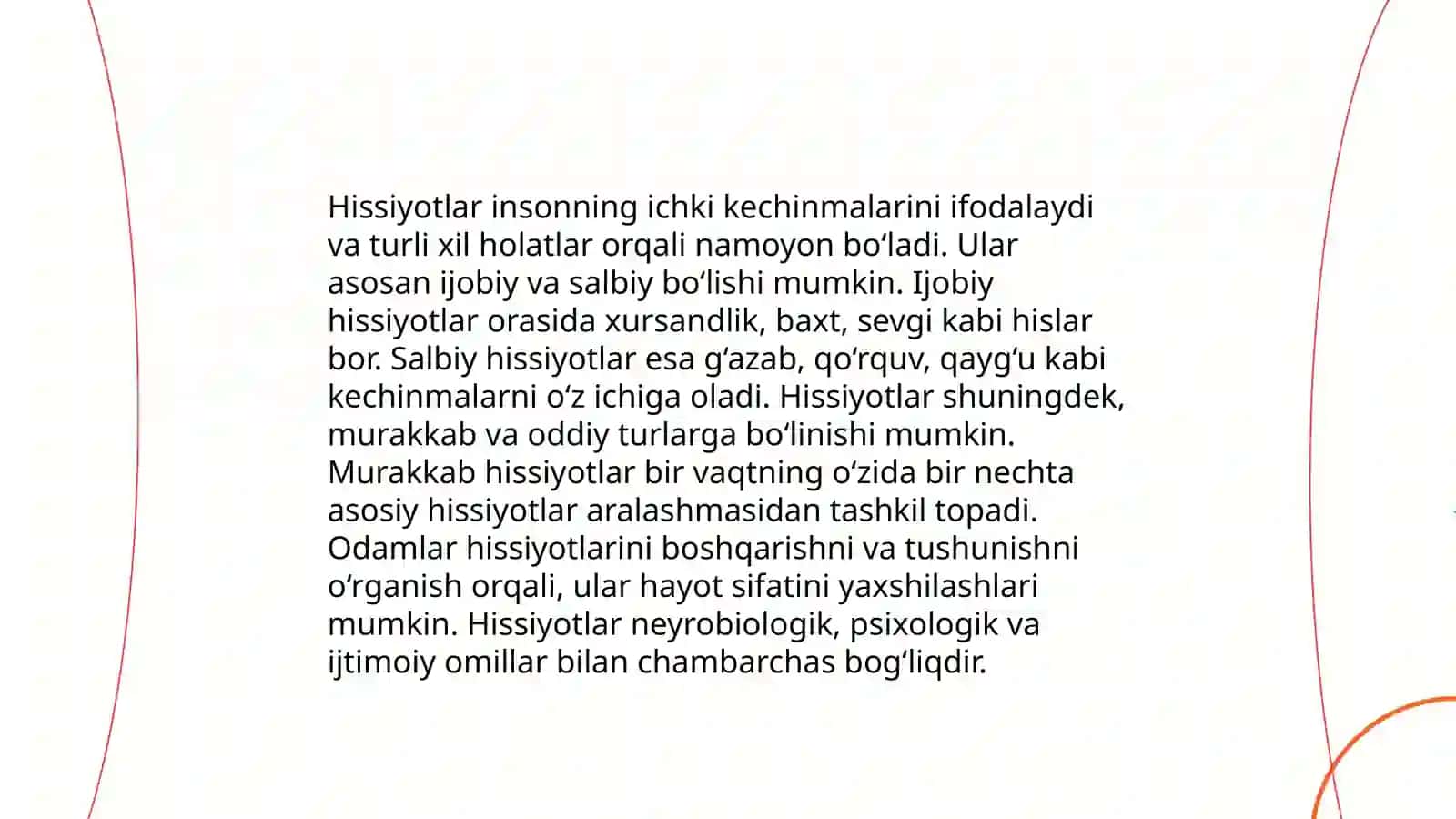 Psixika va psixik hodisalar olami 4