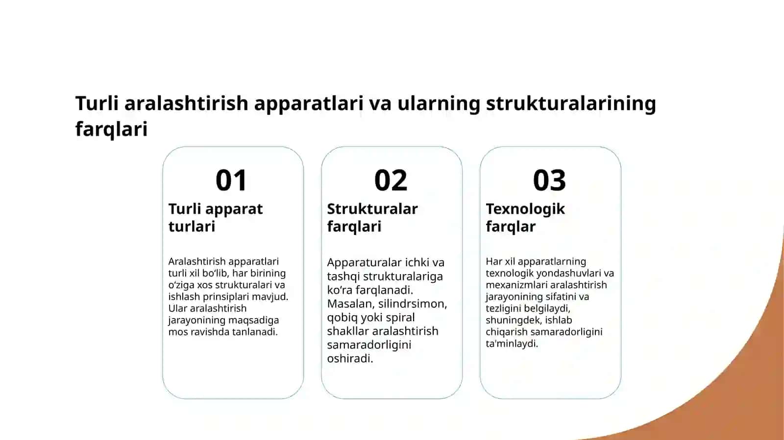 Zamonaviy aralashtirish apparatlari 4